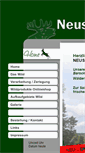 Mobile Screenshot of neustrelitzer-frischwild.de